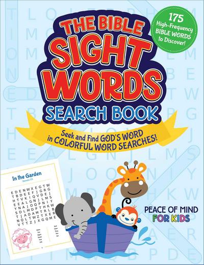 The Peace of Mind Bible Sight Words Search Book
