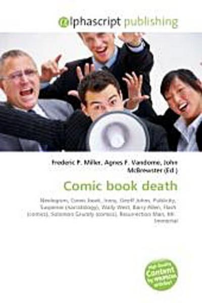 Comic book death - Frederic P. Miller