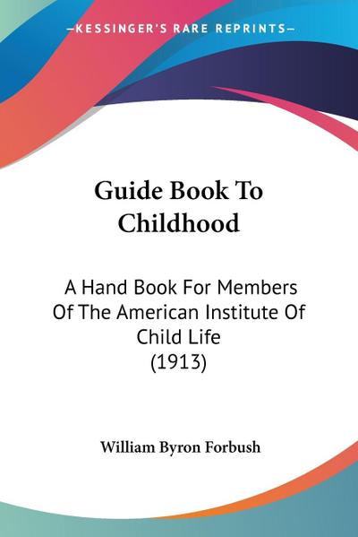 Guide Book To Childhood