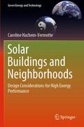 Solar Buildings and Neighborhoods