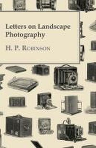 Letters On Landscape Photography