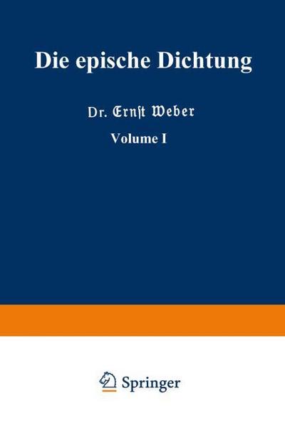 Die epische Dichtung