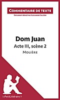 Dom Juan de Molière - Acte III, scène 2