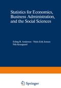 Statistics for Economics, Business Administration,