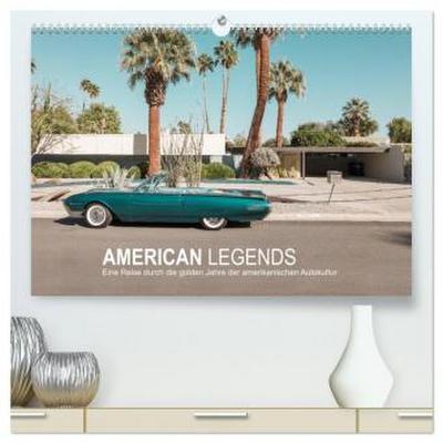 AMERICAN LEGENDS (hochwertiger Premium Wandkalender 2026 DIN A2 quer), Kunstdruck in Hochglanz