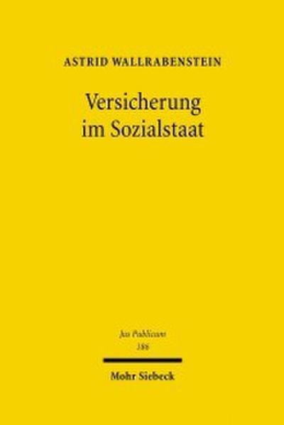 Versicherung im Sozialstaat