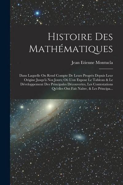 Histoire Des Mathématiques