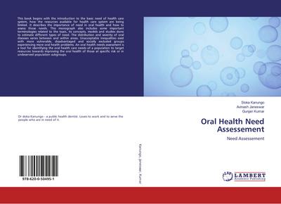 Oral Health Need Assessement
