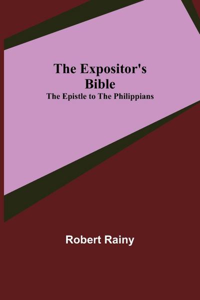 The Expositor’s Bible