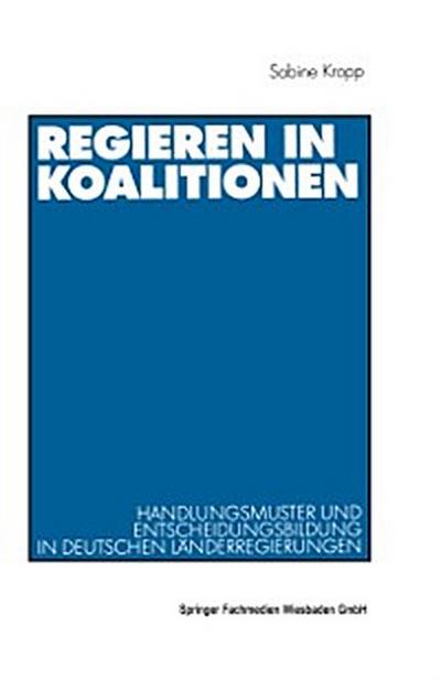 Regieren in Koalitionen