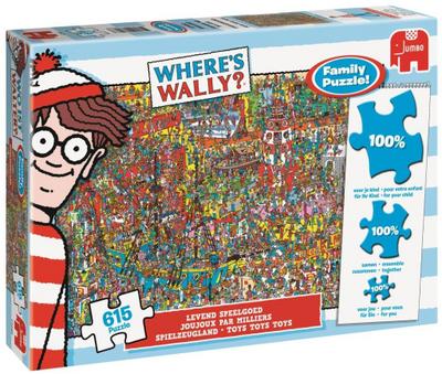 Wo ist Walter? - Where's Wally? - Spielzeugland - Familienpuzzle 615 Teile