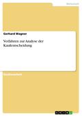 Verfahren zur Analyse der Kaufentscheidung