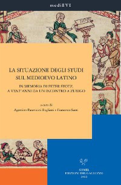 La situazione degli studi sul Medioevo latino. In memoria di Peter Stotz, a vent’anni da un incontro a Zurigo