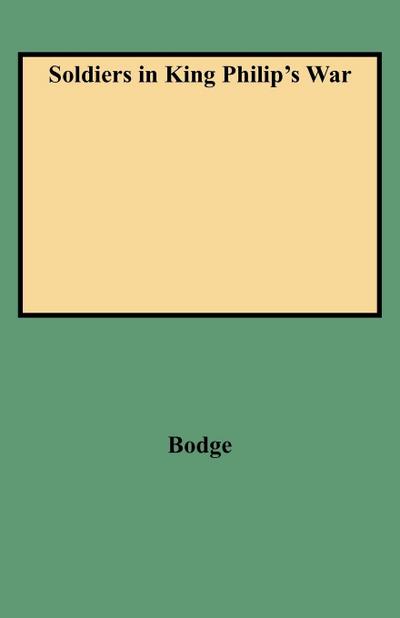 Soldiers in King Philip’s War