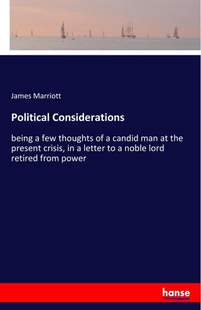 Political Considerations