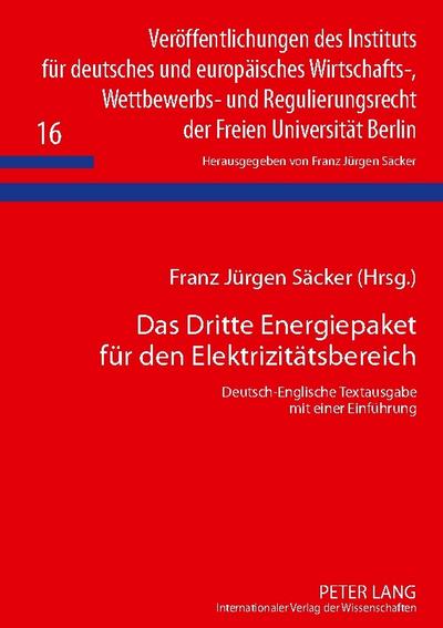 Das Dritte Energiepaket für den Elektrizitätsbereich