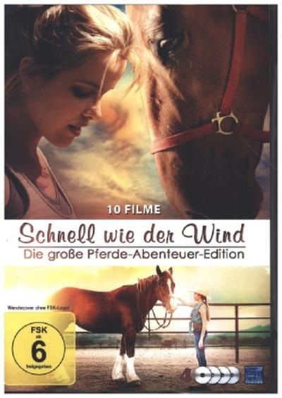 Schnell wie der Wind BOX (DVD) 4DVDs Die große Pferde-Abenteuer-Edit. 10Filme