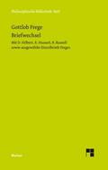 Gottlob Freges Briefwechsel mit D. Hilbert, E. Hus