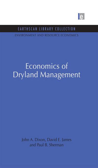 Economics of Dryland Management