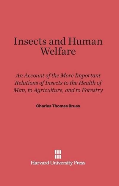 Insects and Human Welfare