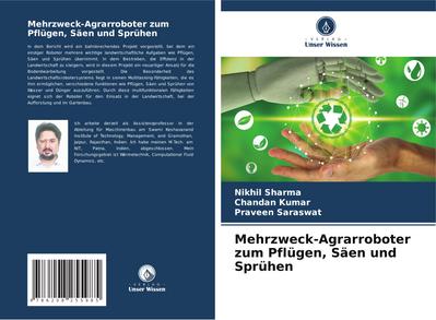 Mehrzweck-Agrarroboter zum Pflügen, Säen und Sprühen