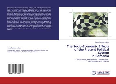 The Socio-Economic Effects of the Present Political System in Romania