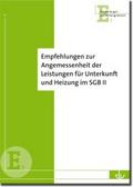 Empfehlungen zur Angemessenheit von Leistungen für Unterkunft und Heizung im SGB II von  | Ebook