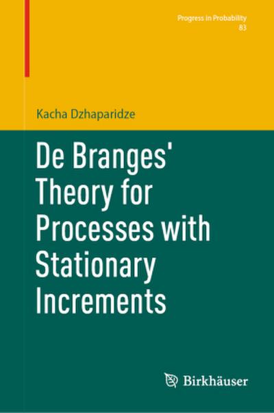 De Branges’ Theory for Processes with Stationary Increments