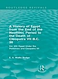 History of Egypt from the End of the Neolithic Per