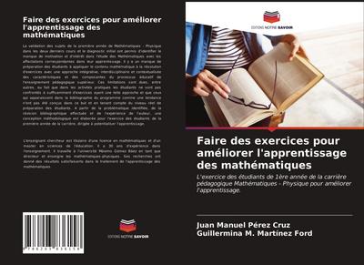 Faire des exercices pour améliorer l’apprentissage des mathématiques