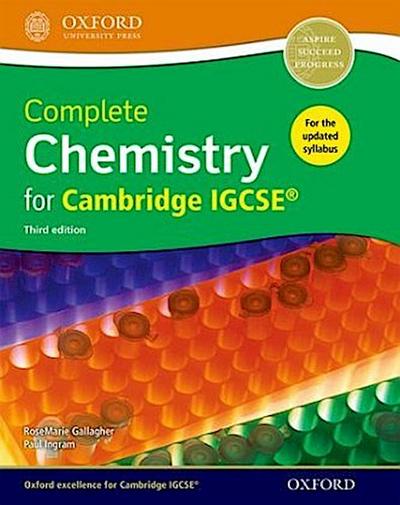Complete Chemistry for Cambridge IGCSE®, m.  Buch; .