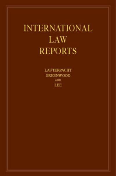 International Law Reports: Volume 164