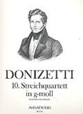 Quartett g-Moll Nr.10für Streichquartett