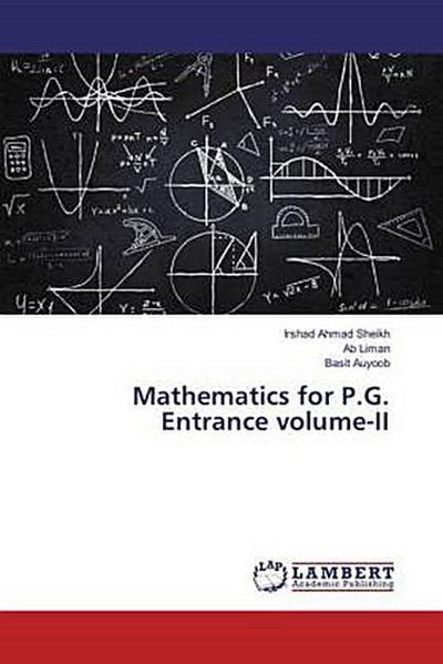 Mathematics for P.G. Entrance volume-II