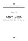 Il diritto al clima