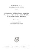 Wirtschaftlicher Wandel, religiöser Wandel und Wer