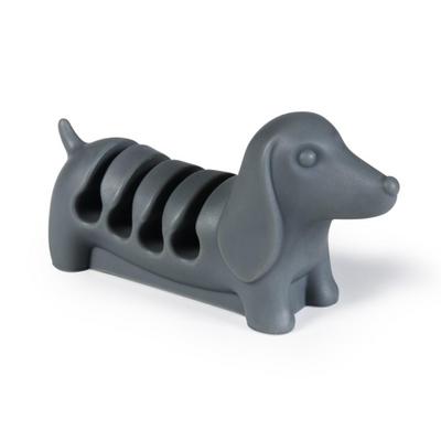 KabelWaldi (Grau) - Organizer für Aufladekabel - USB-Kabel - Computerkabel - Schreibtisch