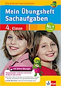 Klett Mein Übungsheft Sachaufgaben: Mathematik, 4. Klasse (Die kleinen Lerndrachen)