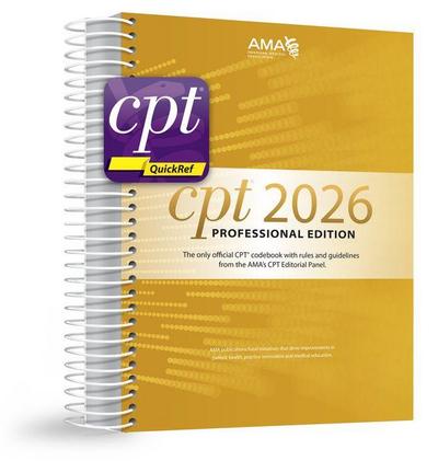 CPT Professional 2026 and CPT Quickref App Bundle