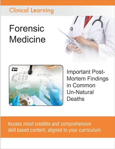 Important Post-Mortem Findings in Common Un-Natural Deaths
