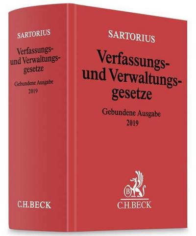 Verfassungs- und Verwaltungsgesetze, Gebundene Ausgabe 2019