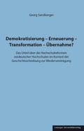 Demokratisierung - Erneuerung - Transformation - Ü