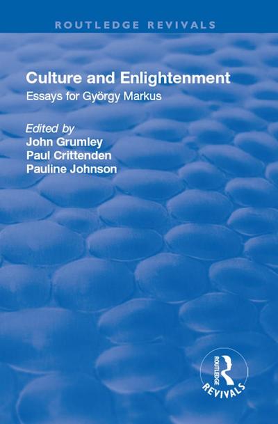 Culture and Enlightenment