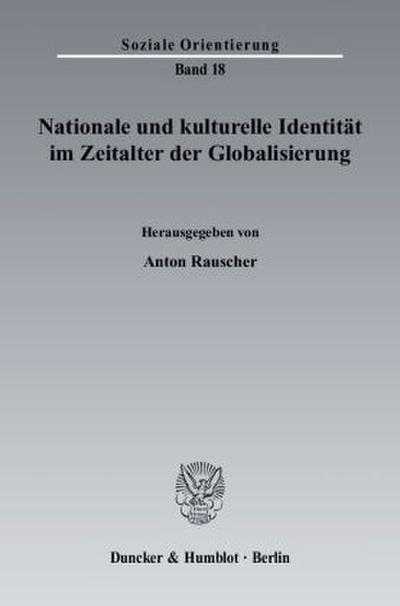 Nationale und kulturelle Identität im Zeitalter der Globalisierung.