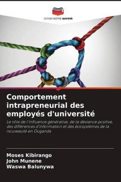 Comportement intrapreneurial des employés d’université