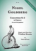 Concertino in d Minor no.2 in the olden Style no.2for 2 violins (violin and piano)