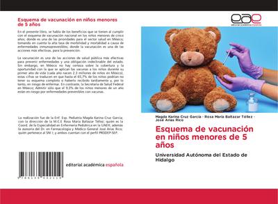 Esquema de vacunación en niños menores de 5 años