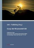 Essays der Wissenschaft XIX