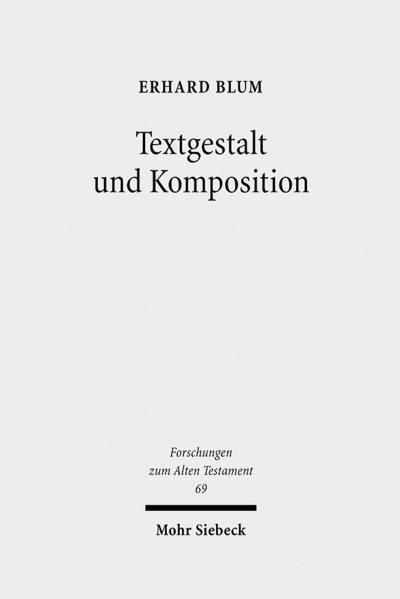 Textgestalt und Komposition