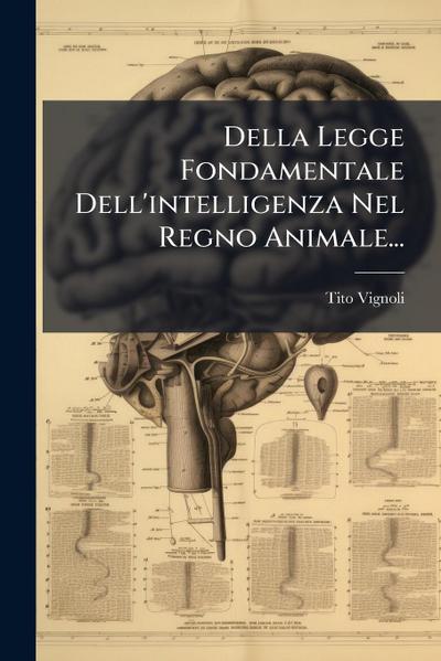 Della Legge Fondamentale Dell’intelligenza Nel Regno Animale...